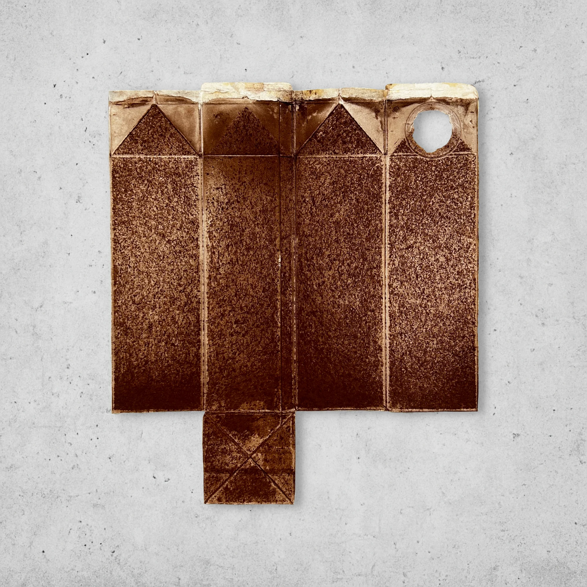 Sour milk carton drawing, artwork by Kalle Lampela